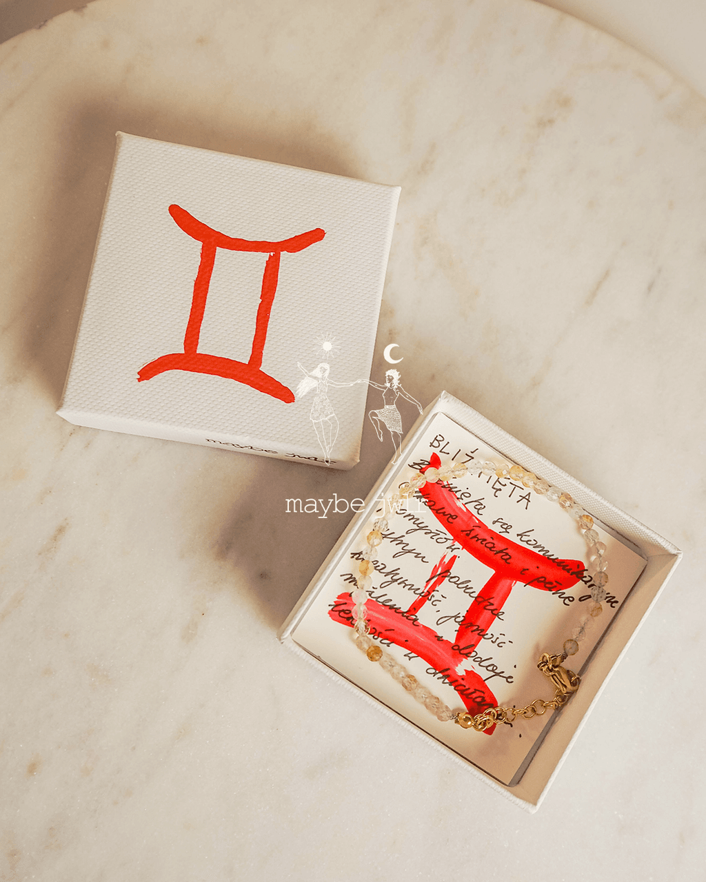 Bransoletka zodiakalna Bliźnięta