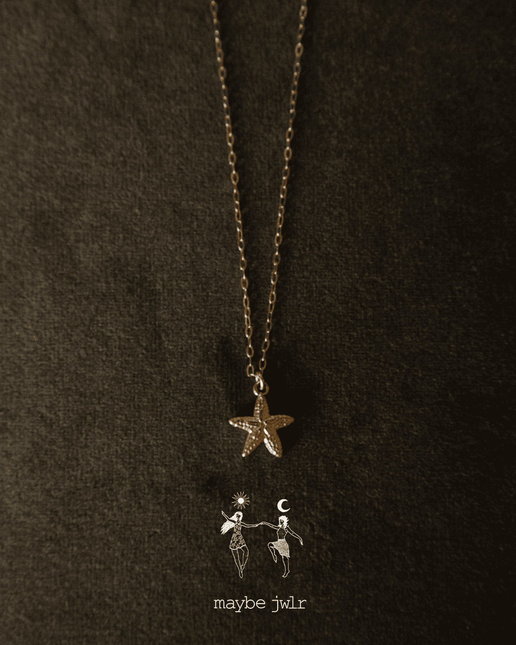 Naszyjnik Starfish Gold