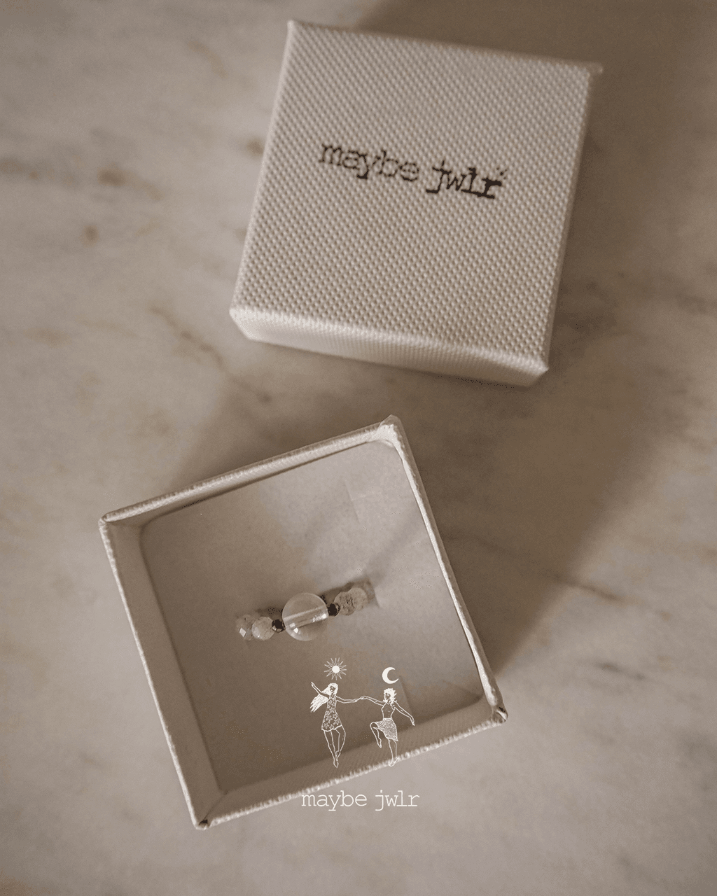 Pierścionek elastyczny Zorza