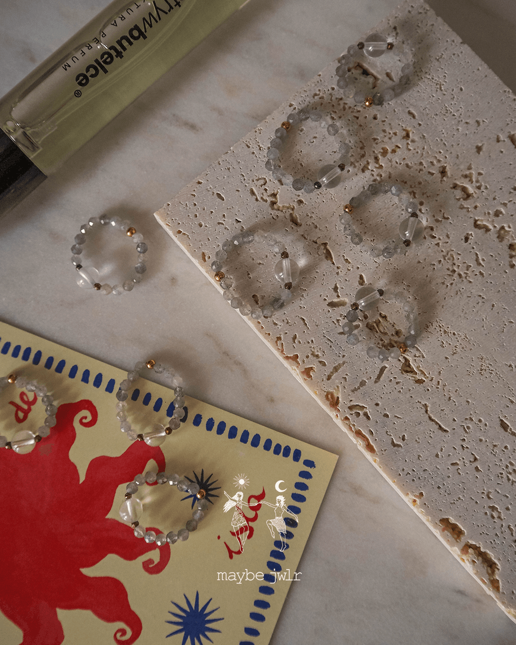 Pierścionek elastyczny Zorza