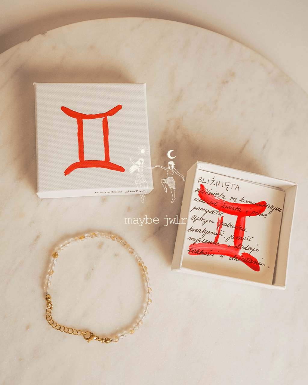 Bransoletka zodiakalna Bliźnięta