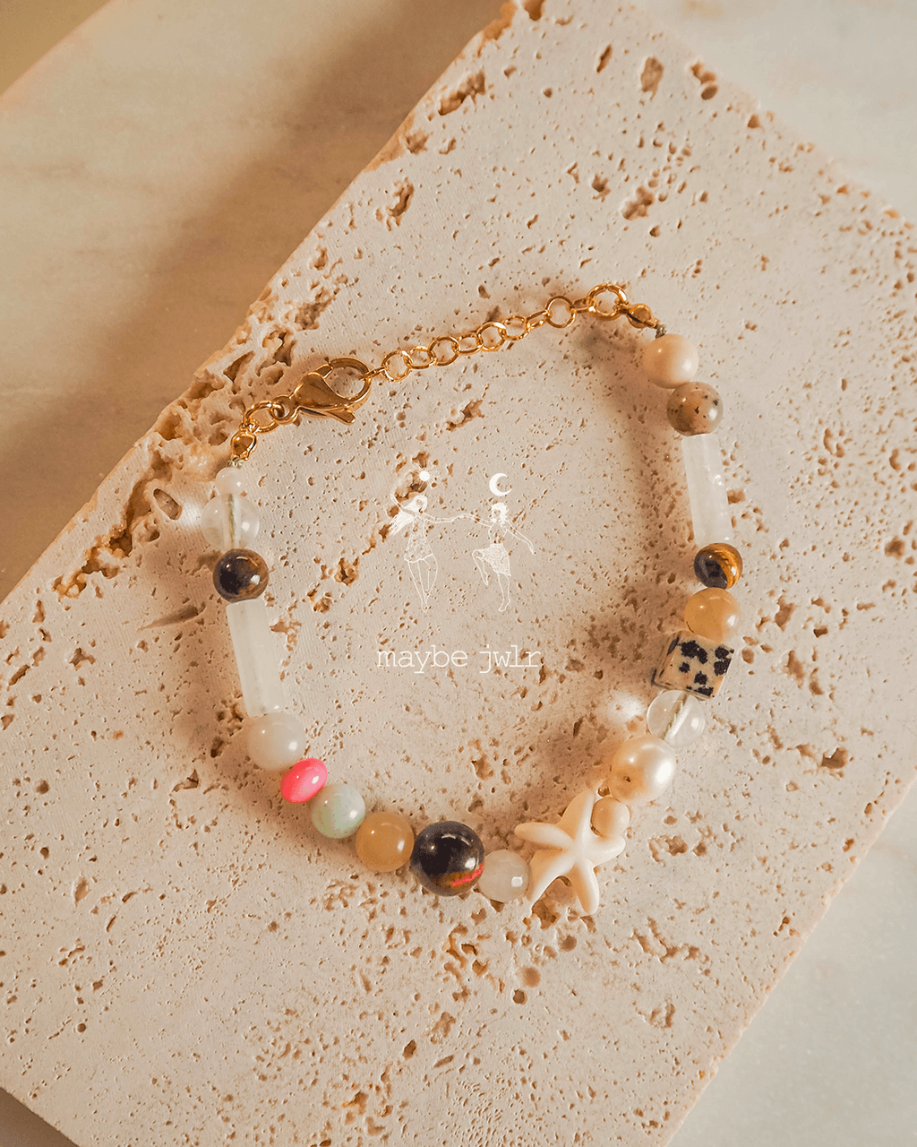 Bransoletka z rozgwiazdą Funky Mięta