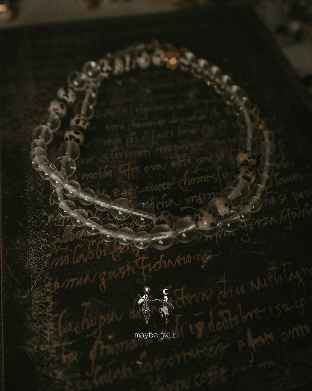 Naszyjnik z kryształów górskich