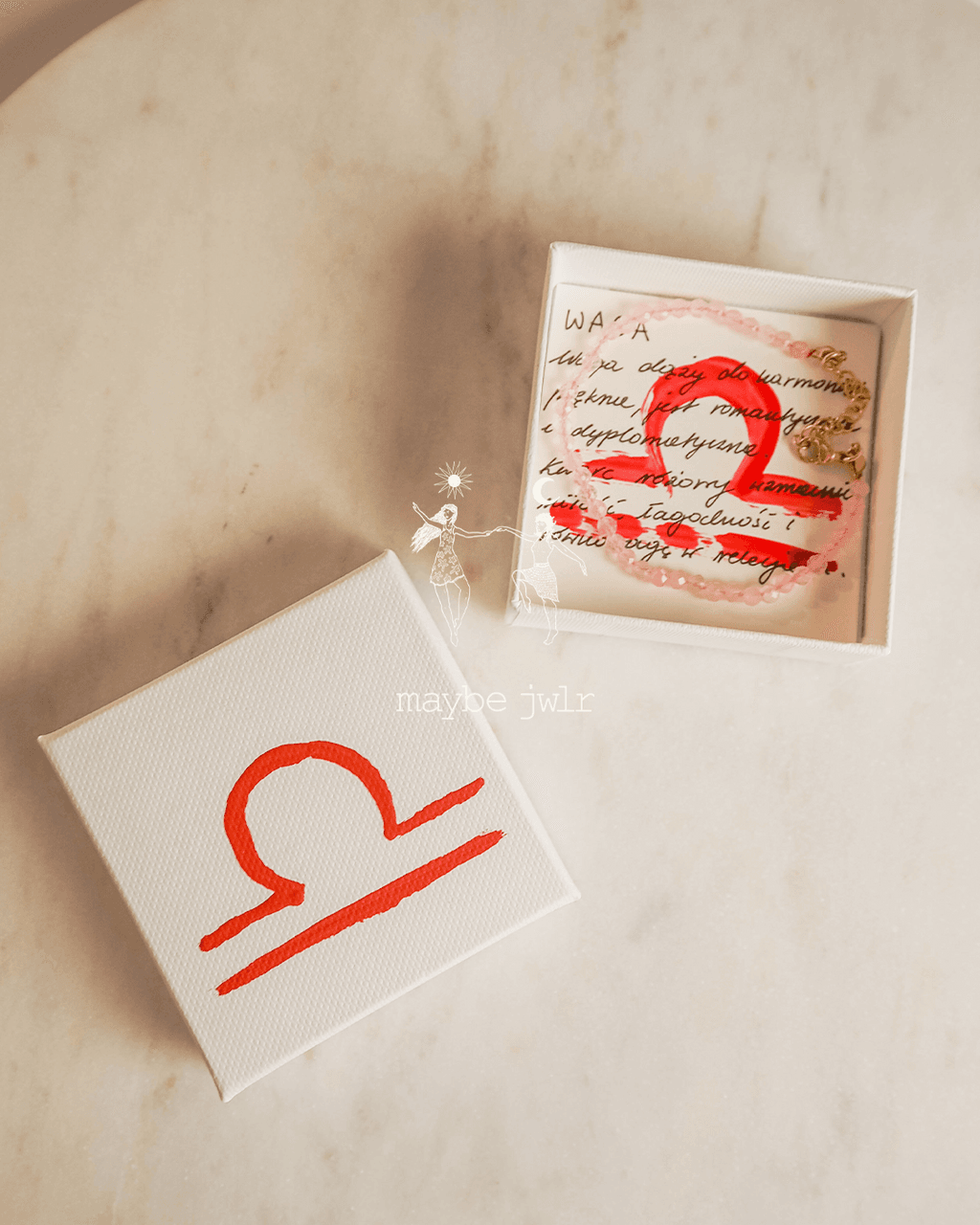 Bransoletka zodiakalna Waga