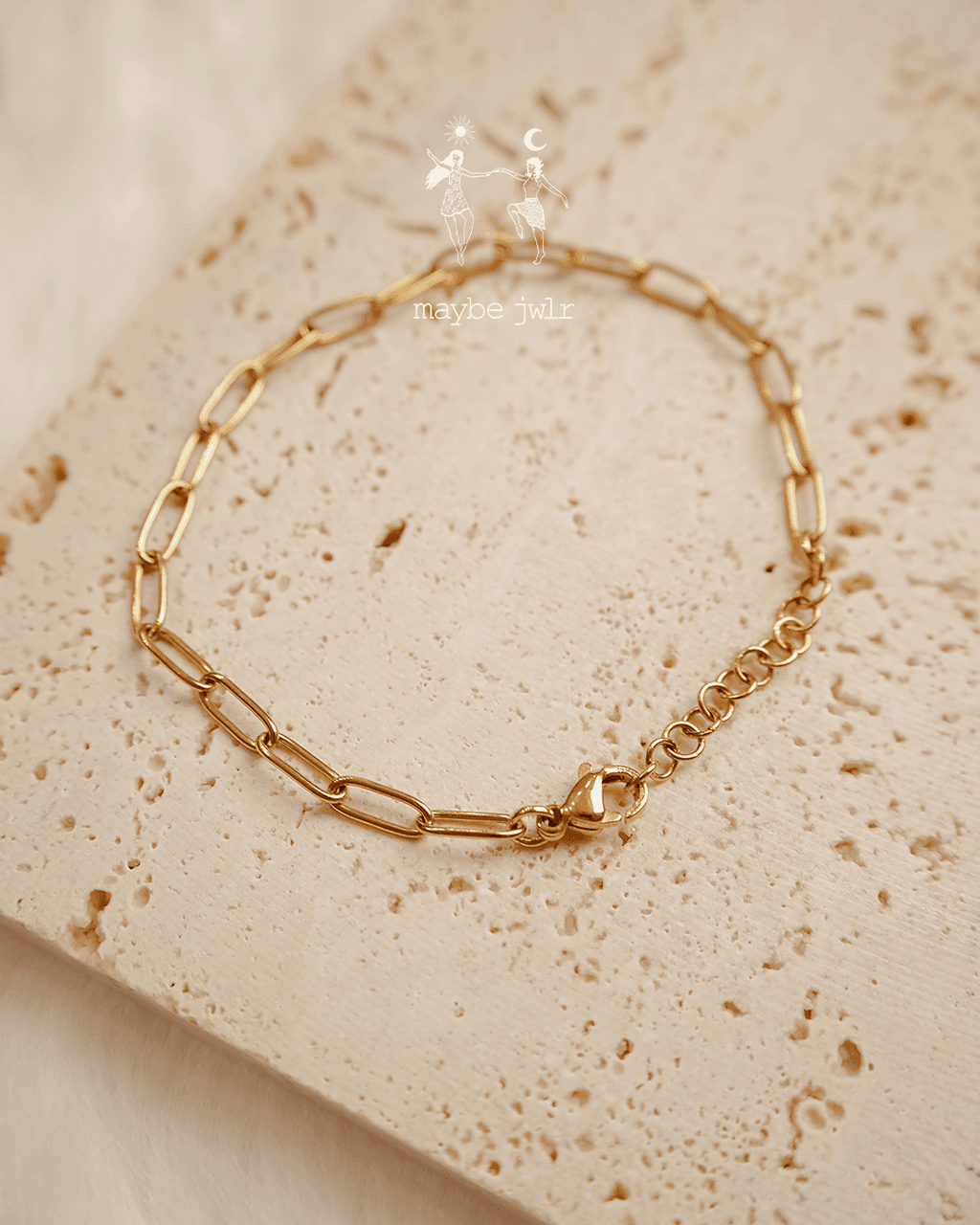 Bransoletka spinacz midi