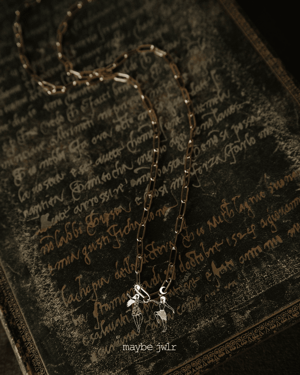 Naszyjnik Spinacz mini