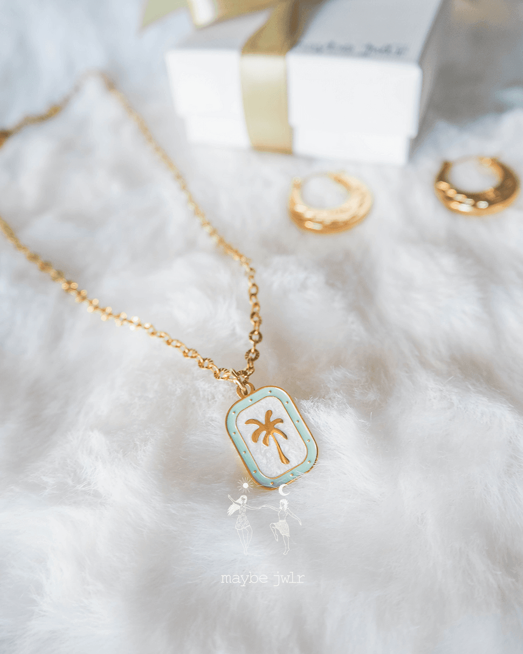 Łańcuszek z palmą