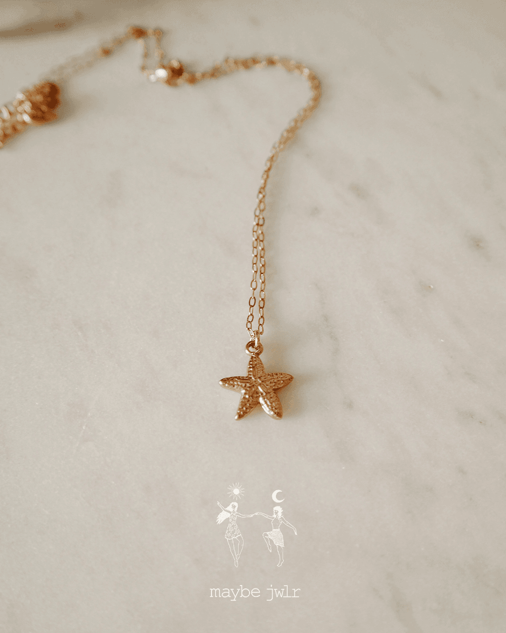 Naszyjnik Starfish Gold