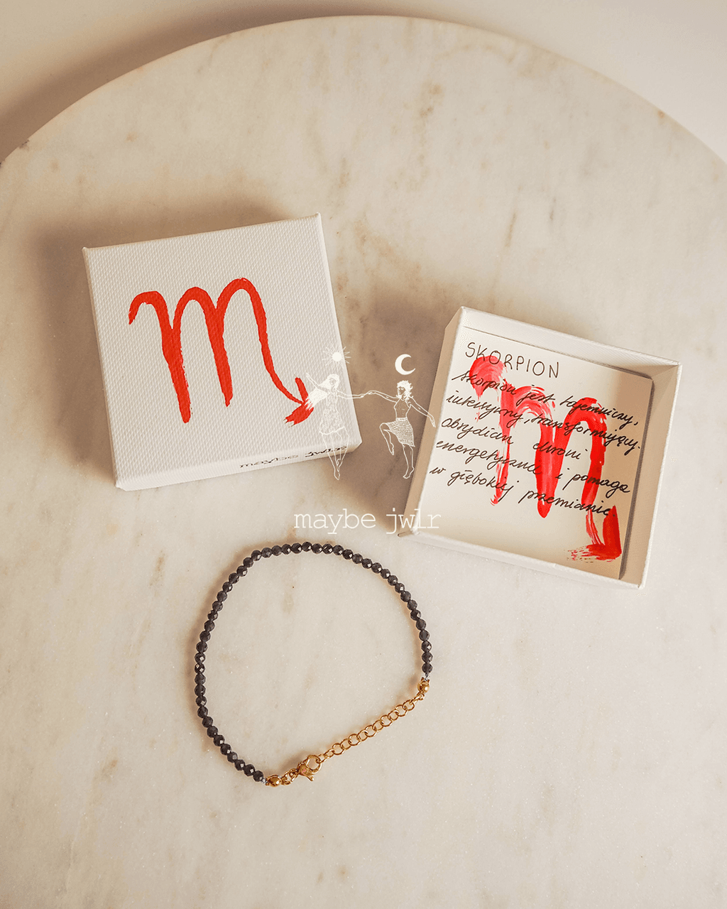 Bransoletka zodiakalna Skorpion