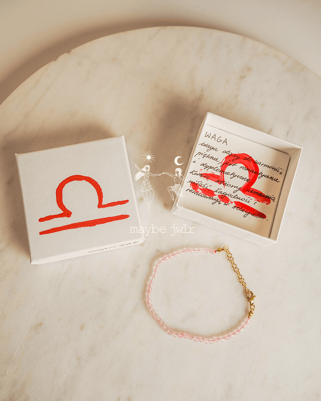 Bransoletka zodiakalna Waga