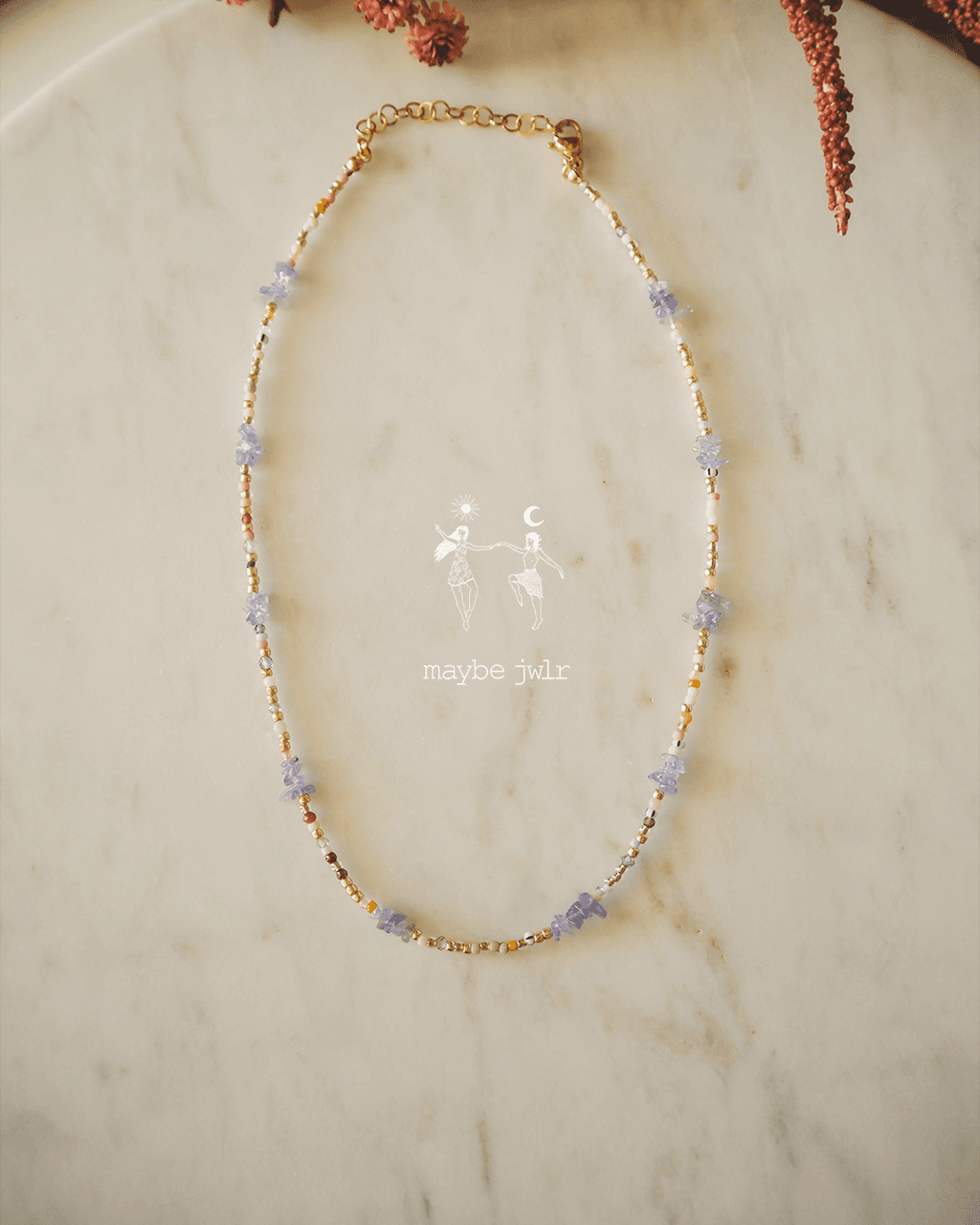 Choker Mix&Match tanzanit