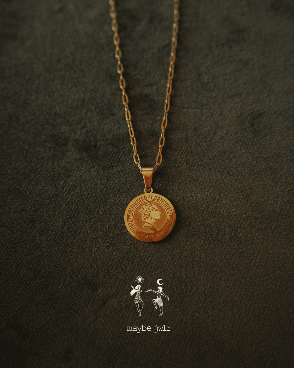 Łańcuszek z monetą