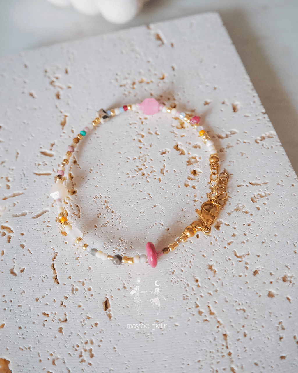 Bransoletka Zodiakalna z Naturalnych Kamieni Byk