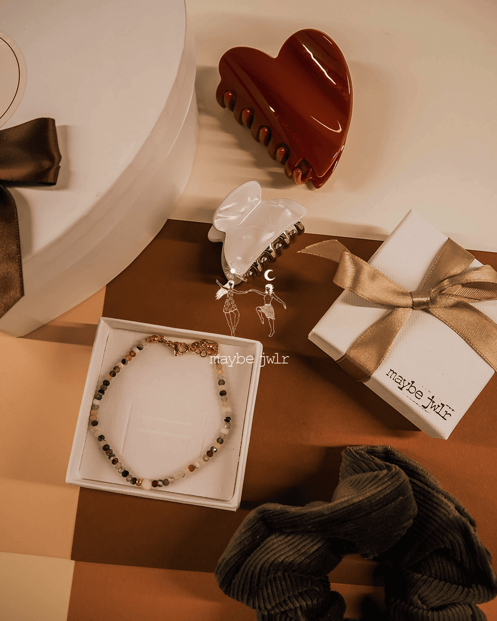    Gift Set Khaki zestaw prezentowy dla kobiety