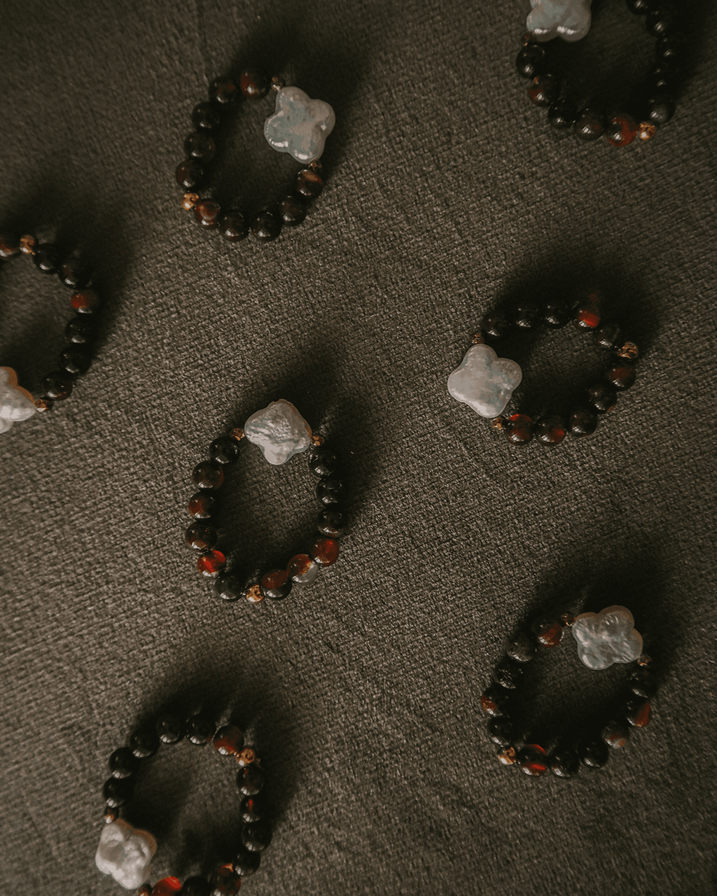 Pierścionek elastyczny Ginger