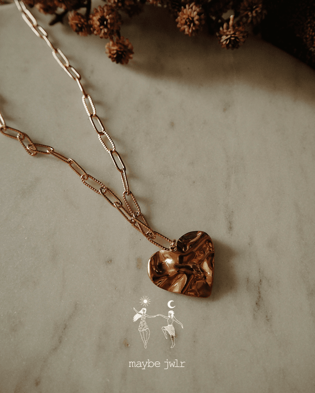 Naszyjnik Golden Heart