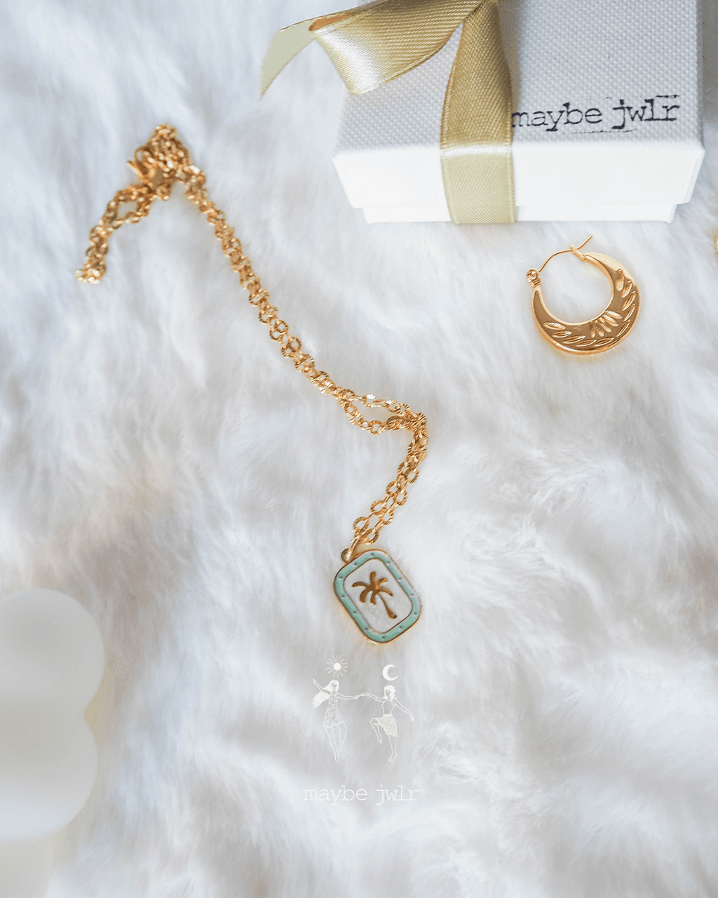 Łańcuszek z palmą