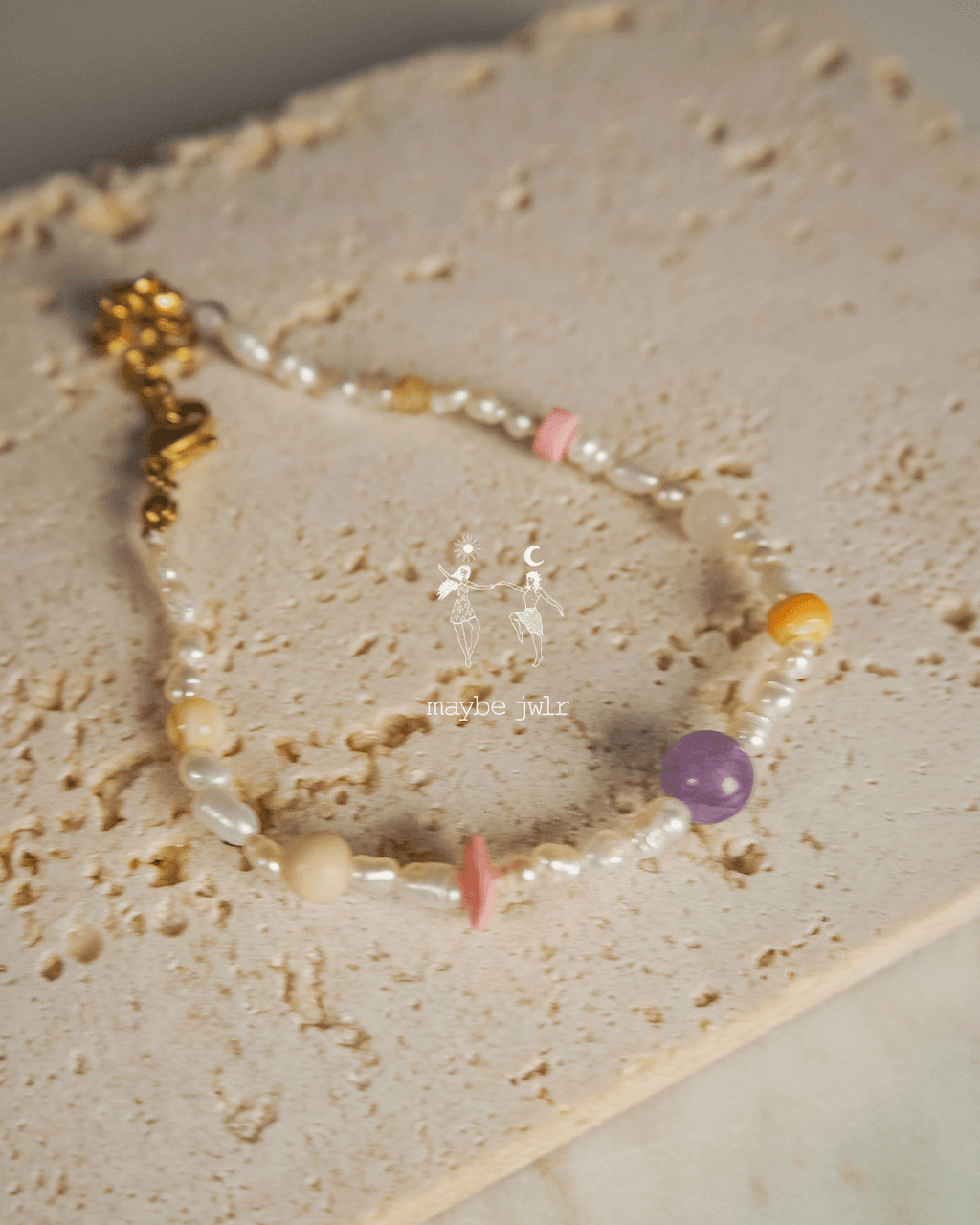 Bransoletka z małych nieregularnych pereł