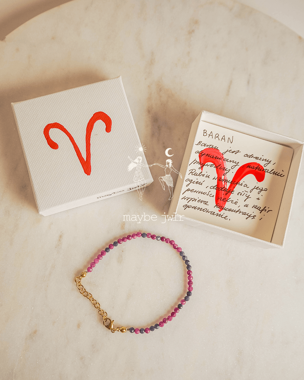 Bransoletka zodiakalna Baran