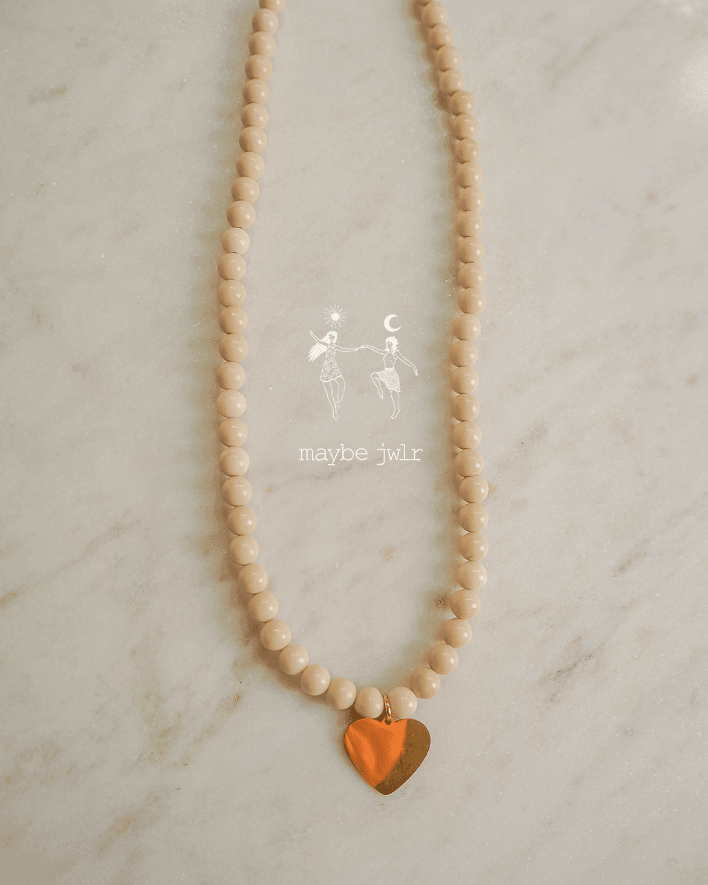 Choker z kamieni rzecznych Witt