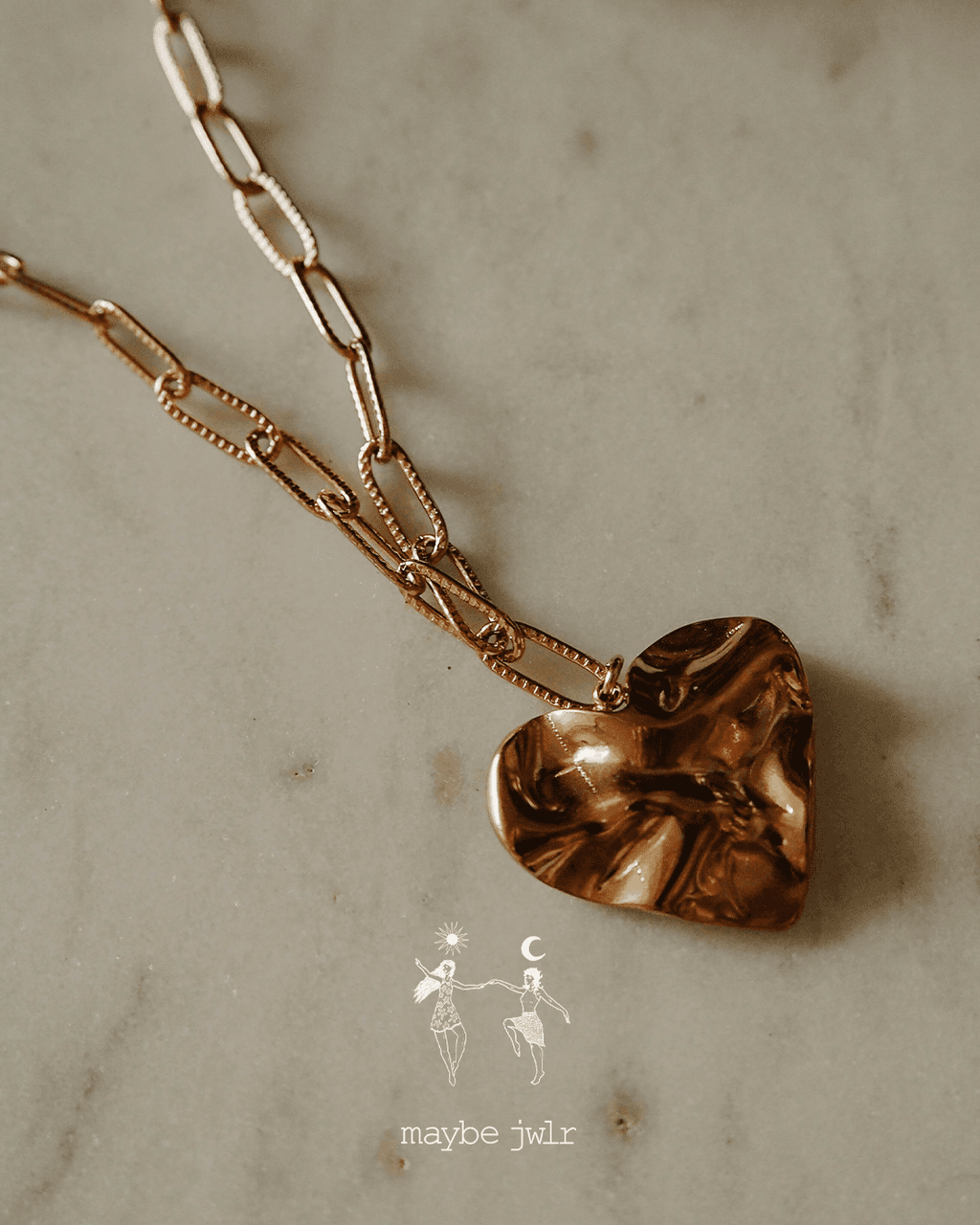 Naszyjnik Golden Heart