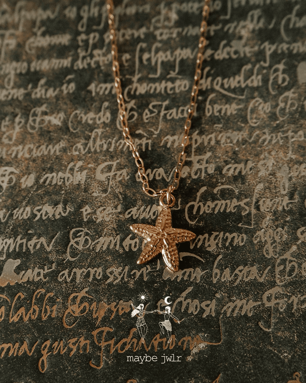 Naszyjnik Starfish Gold