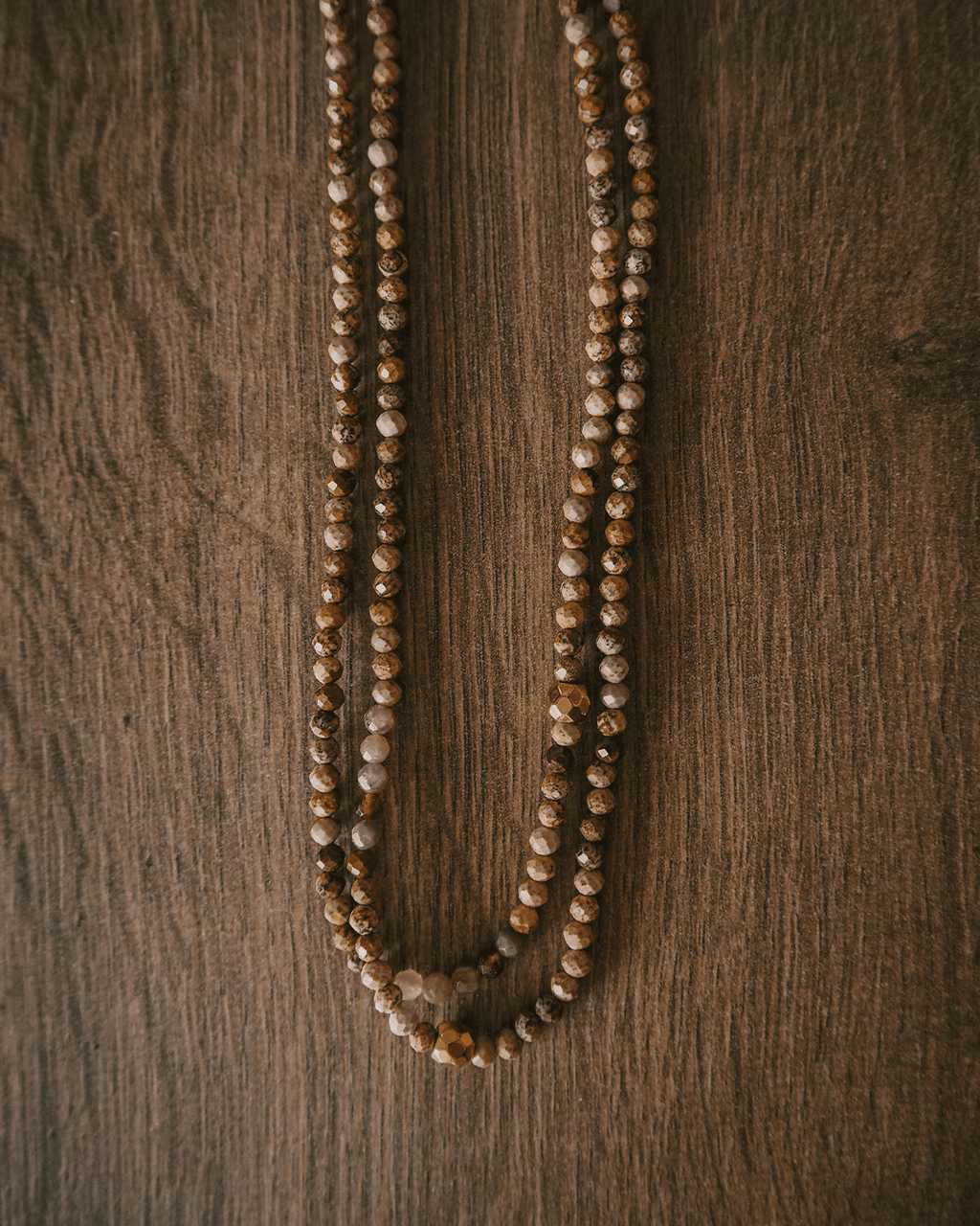 Naszyjnik w kolorach ziemi