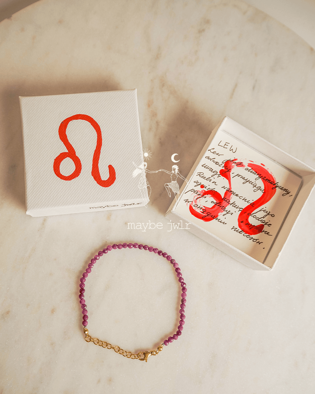 Bransoletka zodiakalna Lew