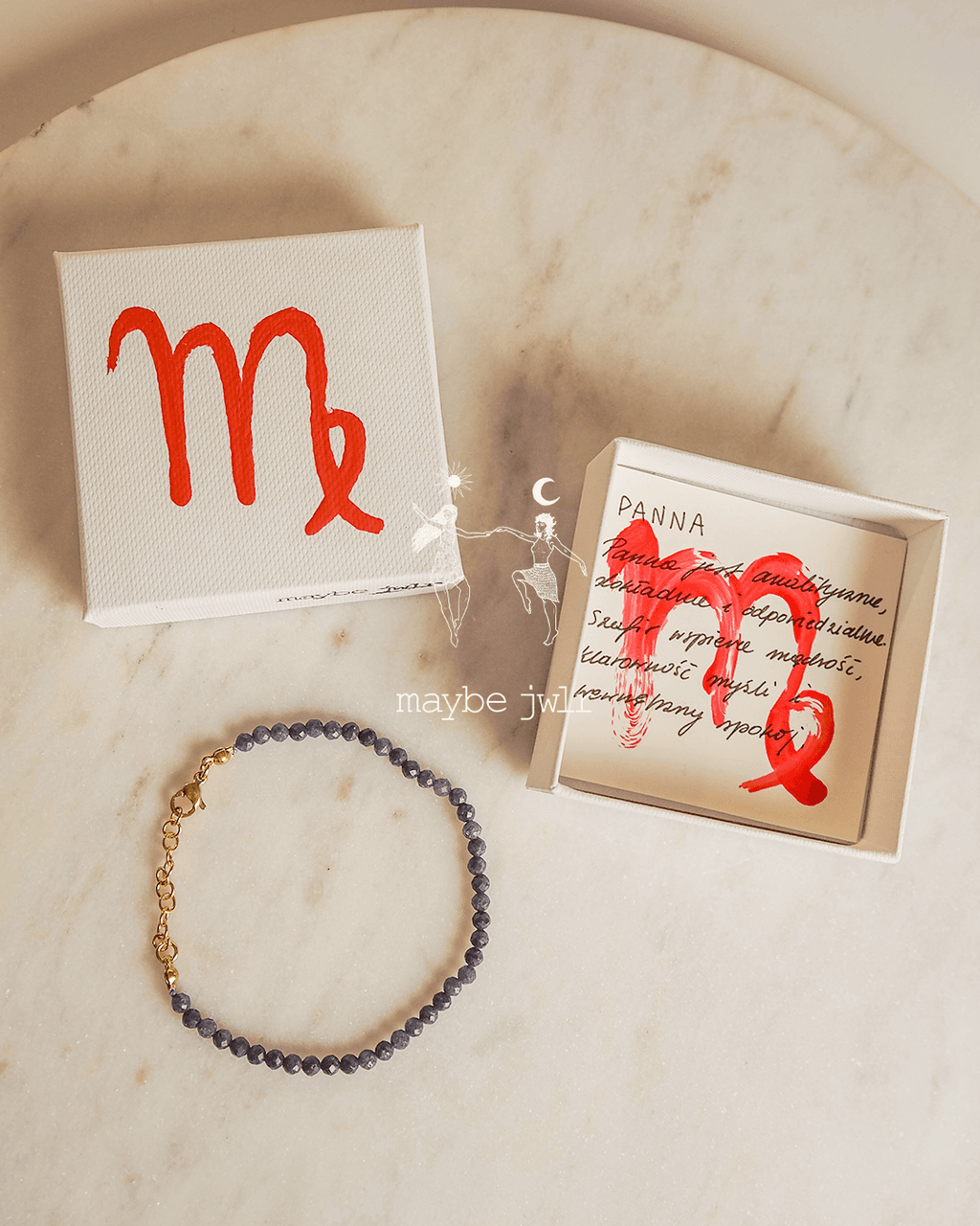 Bransoletka zodiakalna Panna