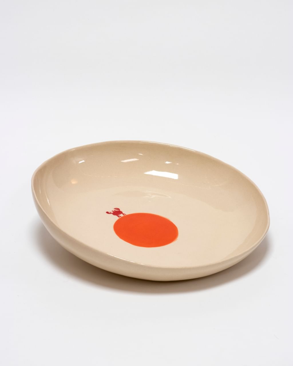 Talerz obiadowy "Krabus", 26cm