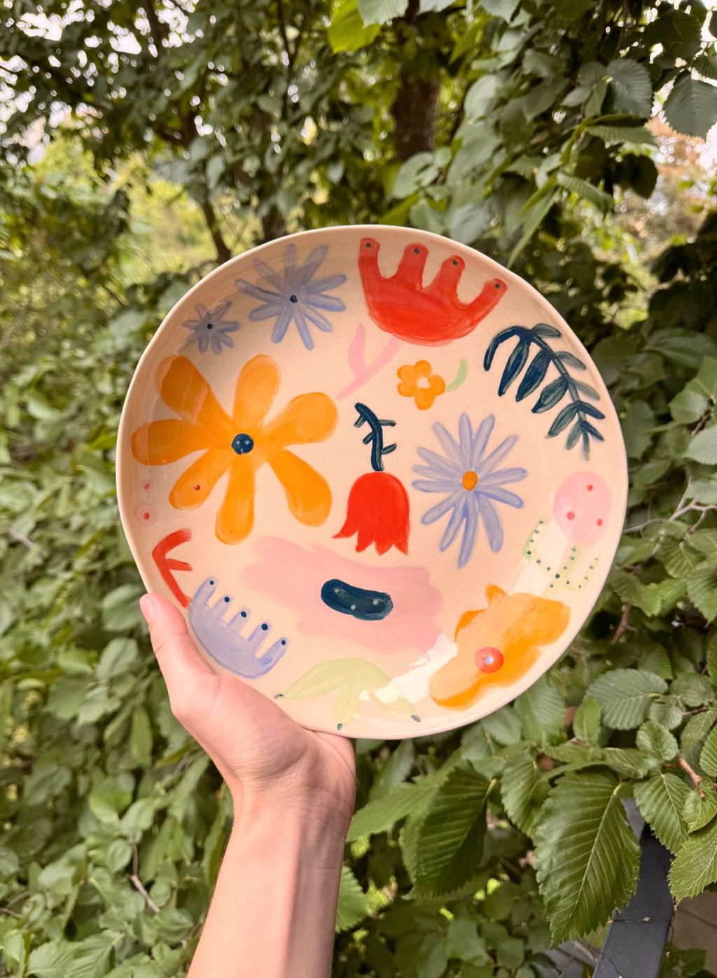 Talerz obiadowy Łąka, 26cm