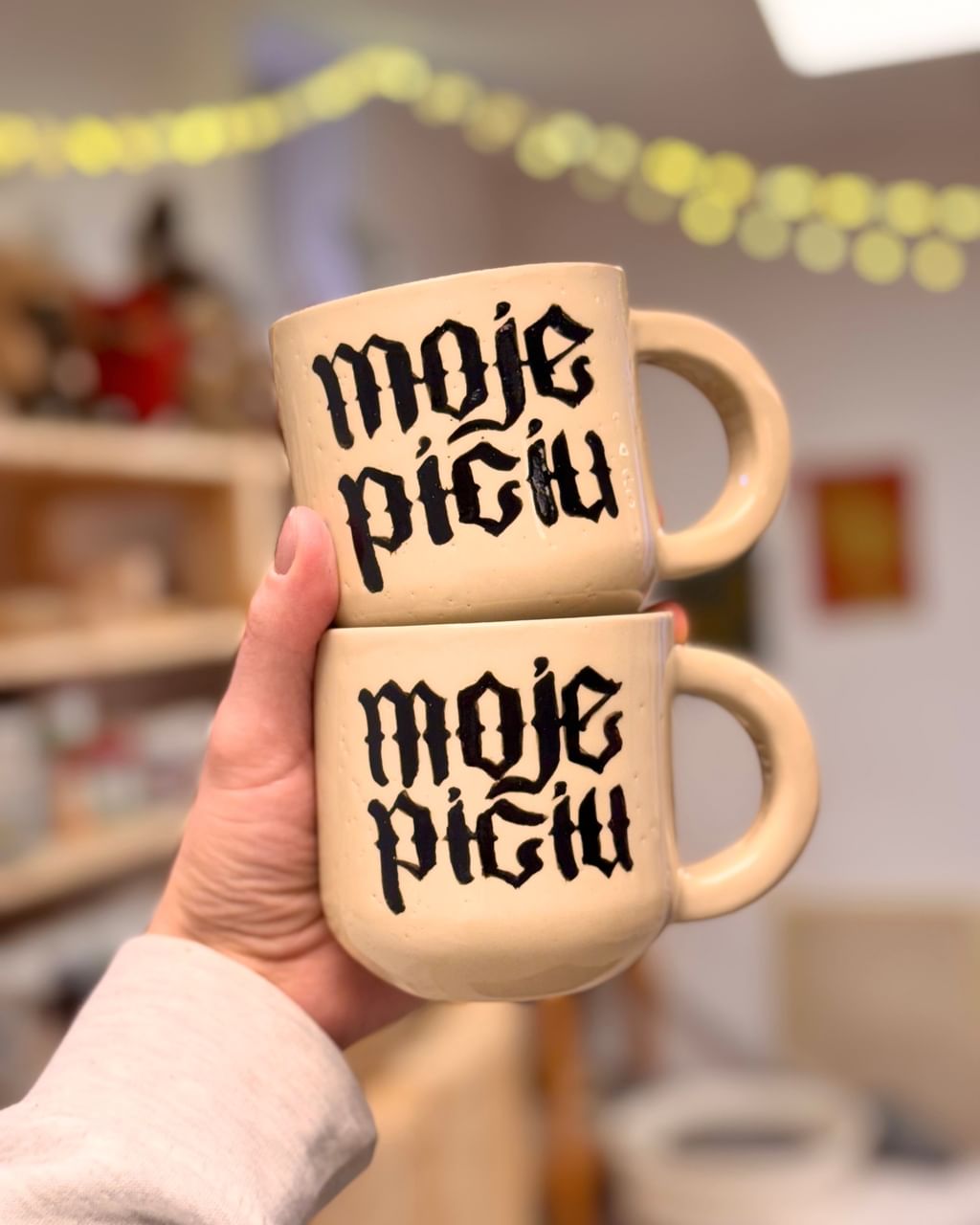 Kubek "Moje Piciu" gangsta, 500ml - outlet