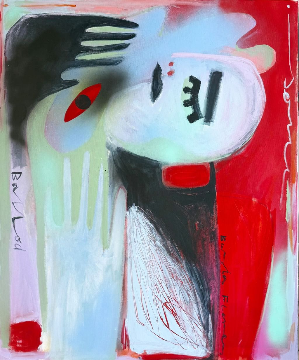 Ballad Canvas Painting 100x120 cm