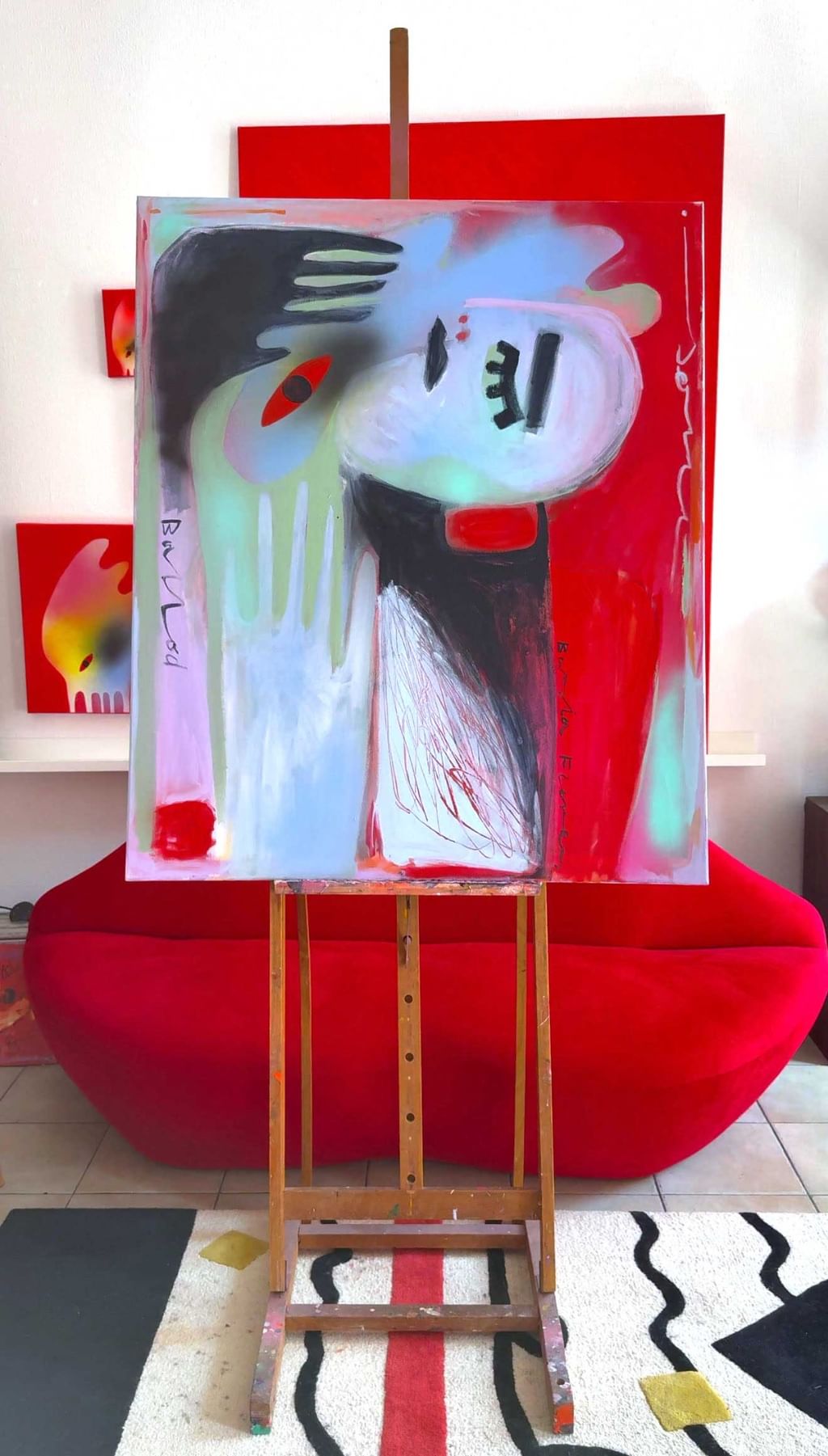 Ballad Canvas Painting 100x120 cm