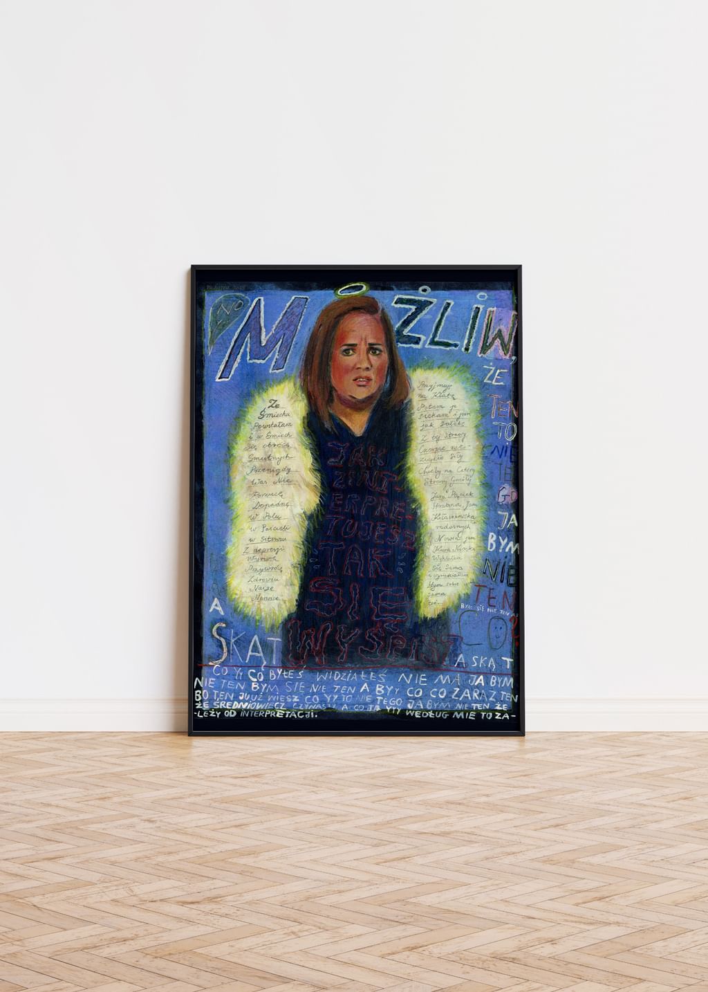 Możliw - Asia Kołaczkowska - plakat charytatywny
