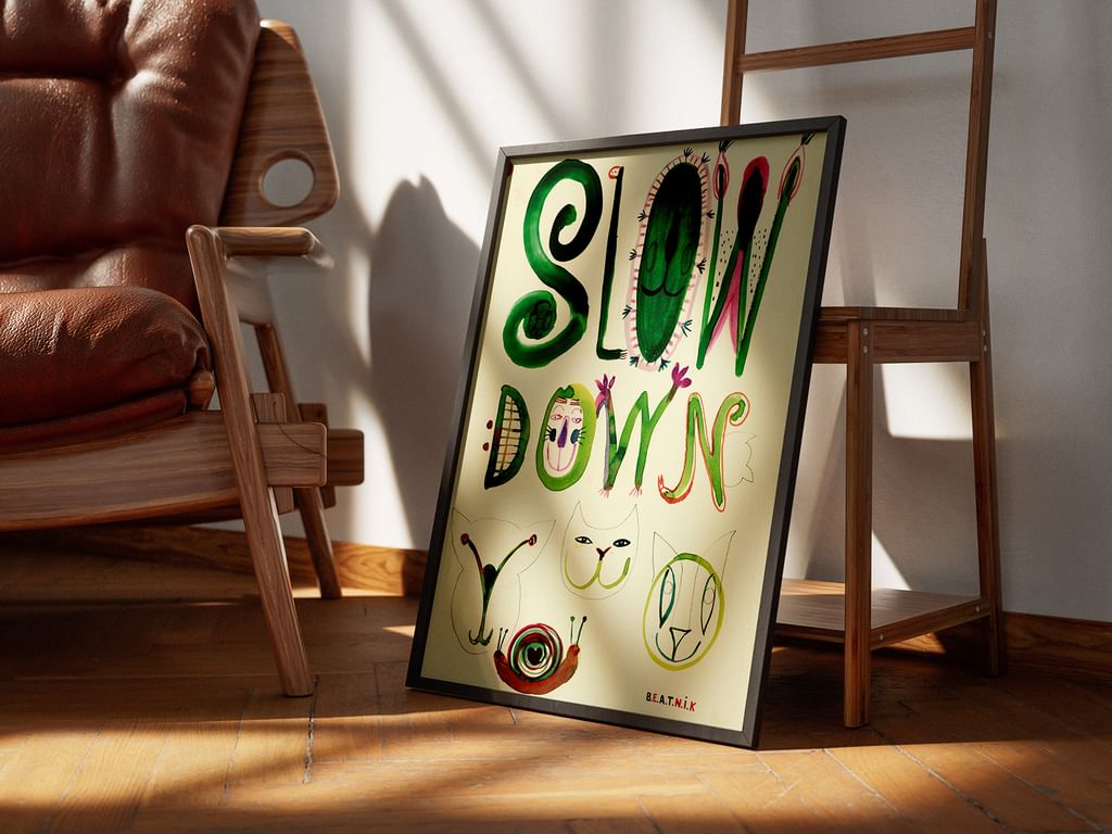 Slow Down (typografia)