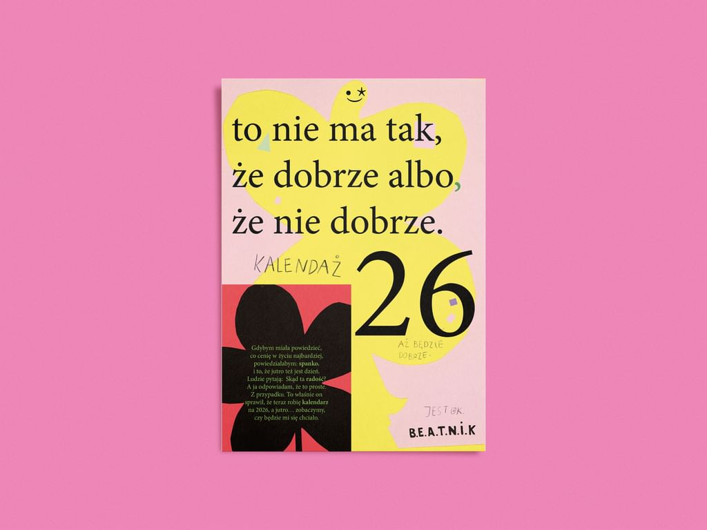 Kalendarz 2026 - To nie ma tak, że dobrze albo nie dobrze