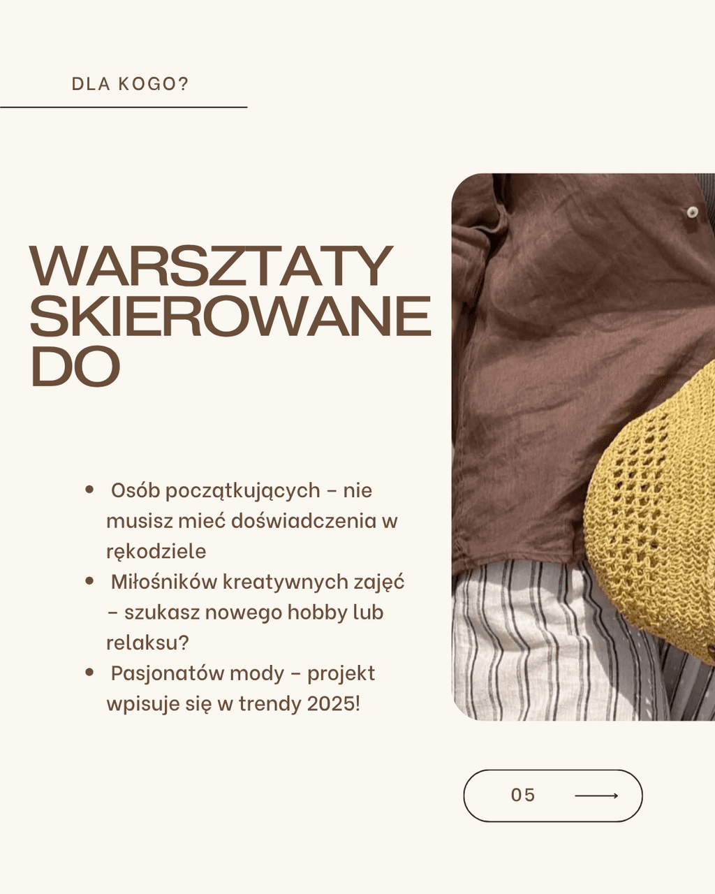 Warsztaty bucket hat na szydełku