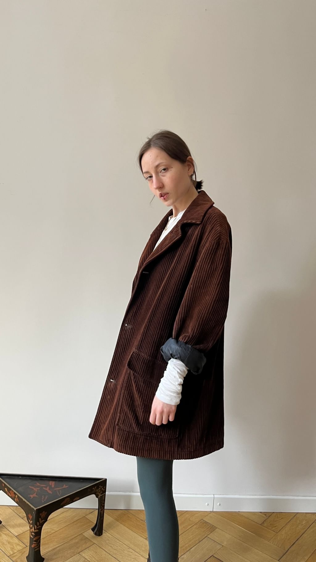 Marynarka sztruksowa vintage.