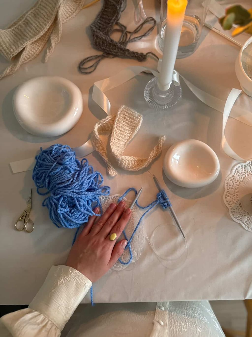 Warsztaty - Sophie Scarf na drutach 