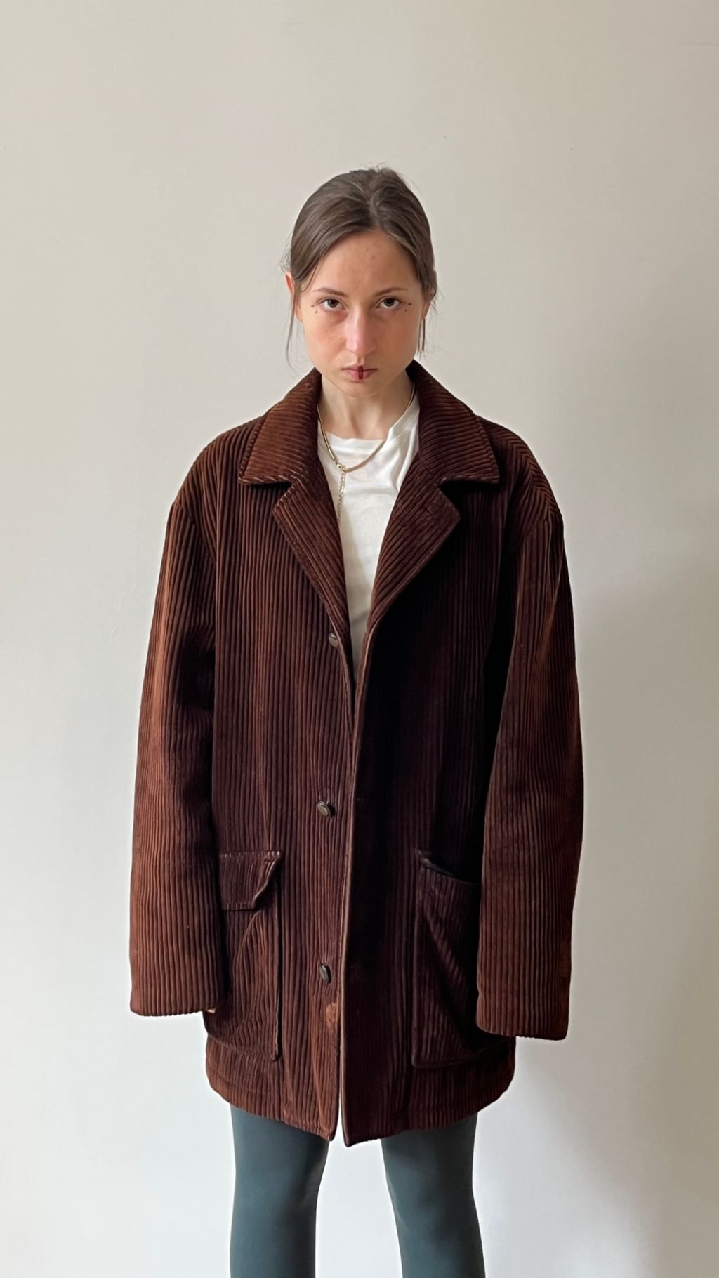 Marynarka sztruksowa vintage.