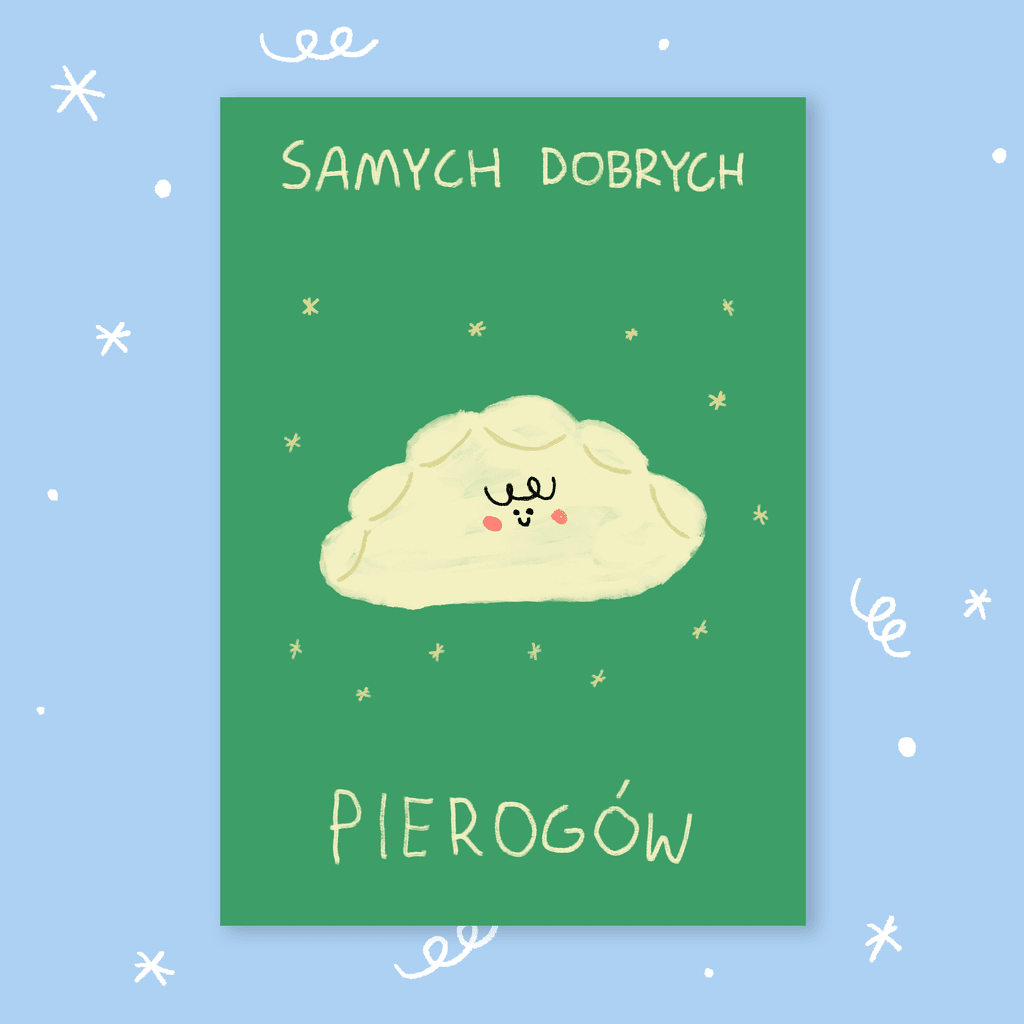 Pocztówka "Pierogi"