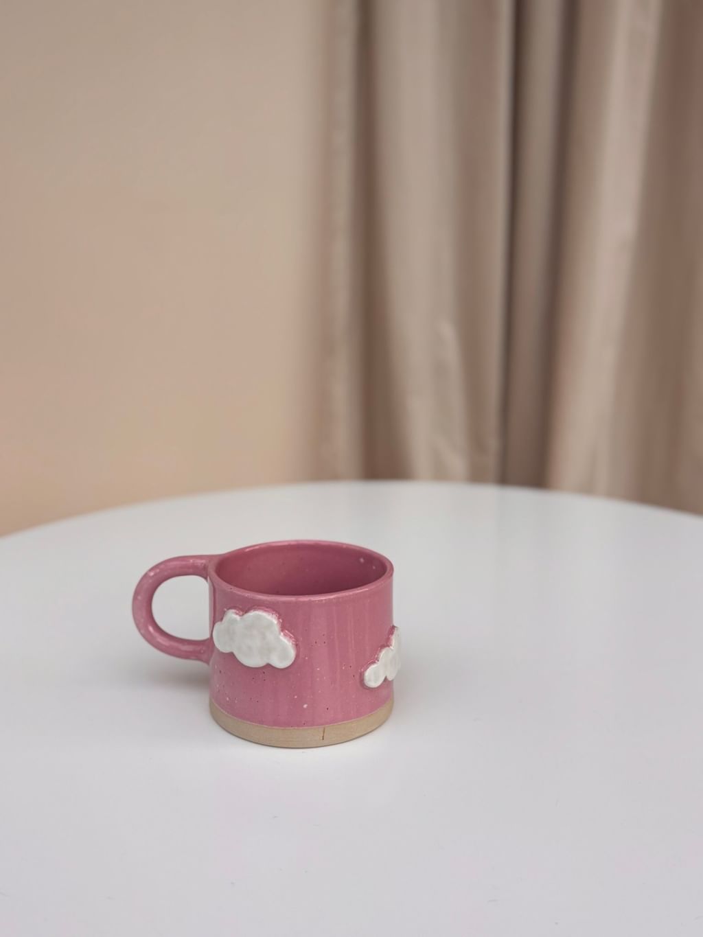 Kubek chmurki różowy MAXI