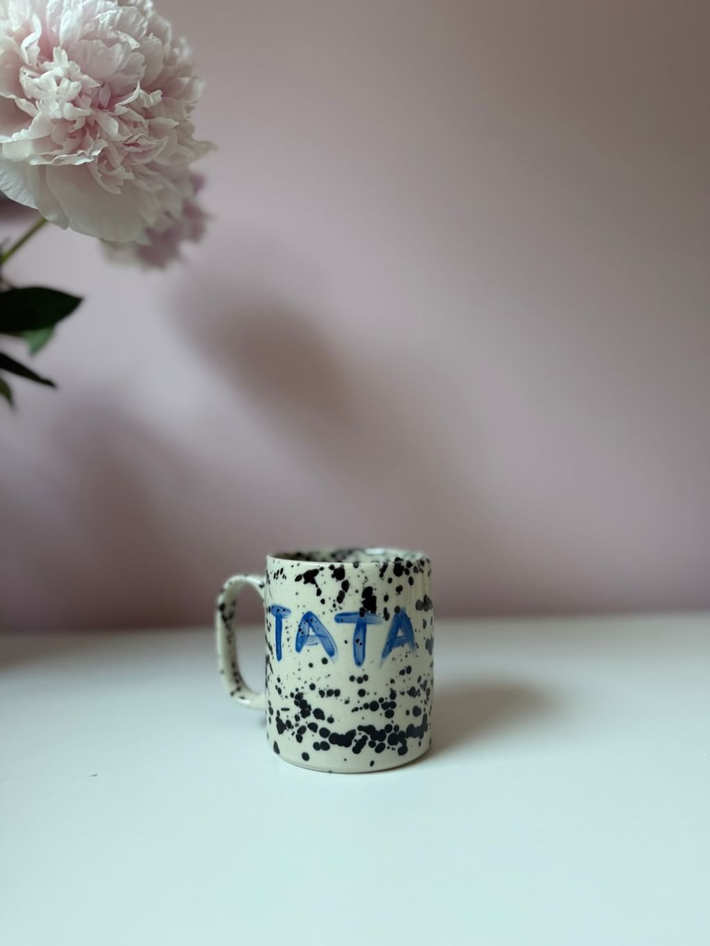 Kubek FIKA z napisem TATA 