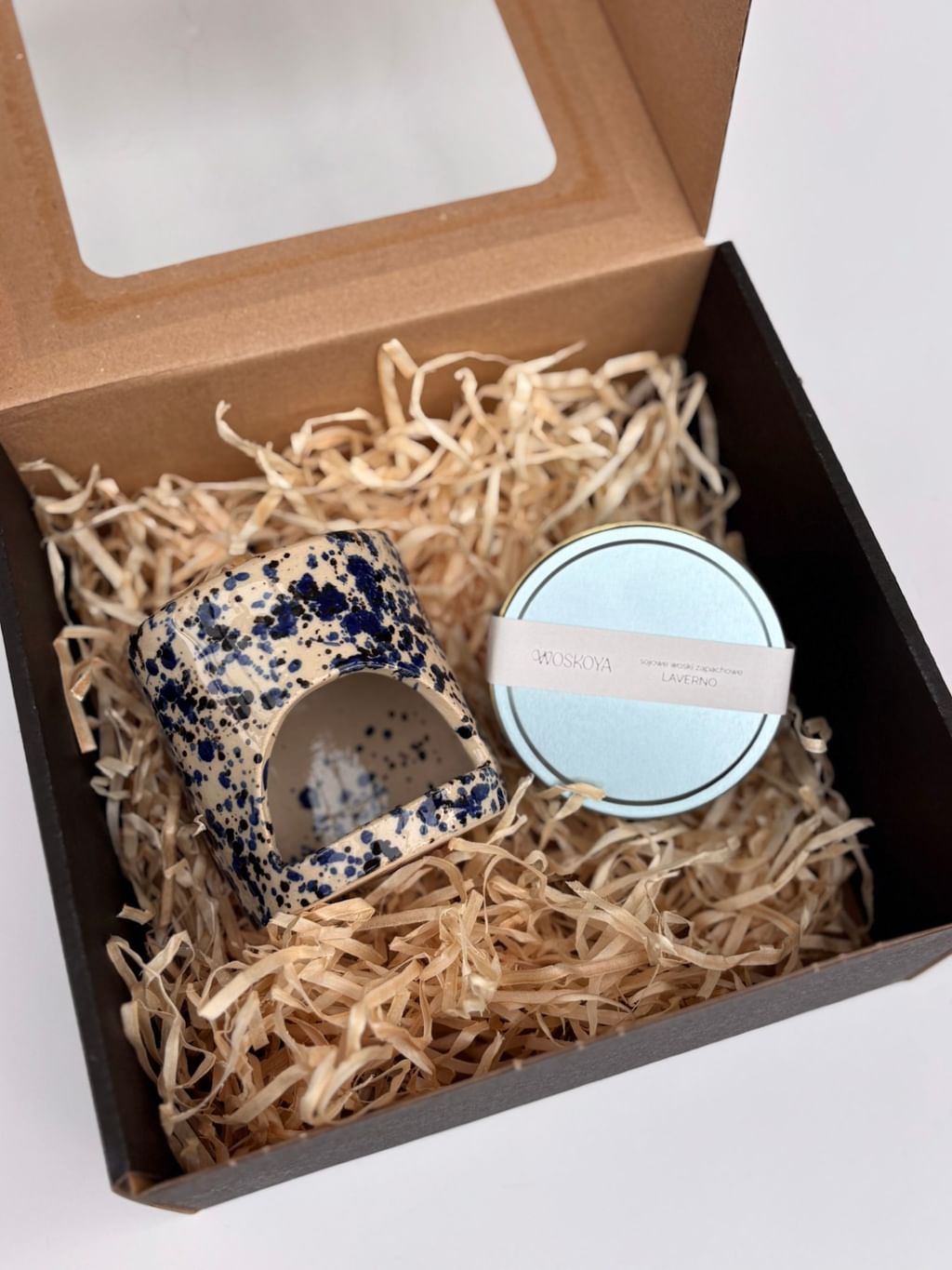 Zestaw kominek + woski zapachowe