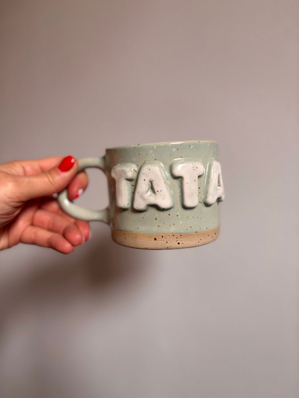 Kubek z napisem TATA 