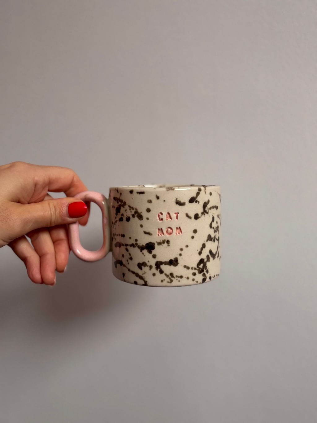 Kubek COCO z napisem CAT MOM