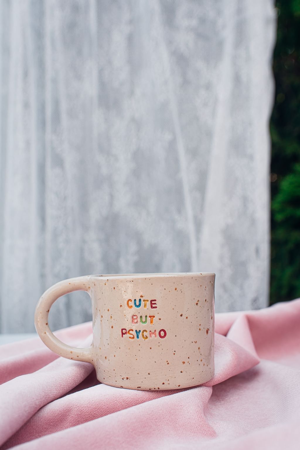 Kubek Cute but psycho