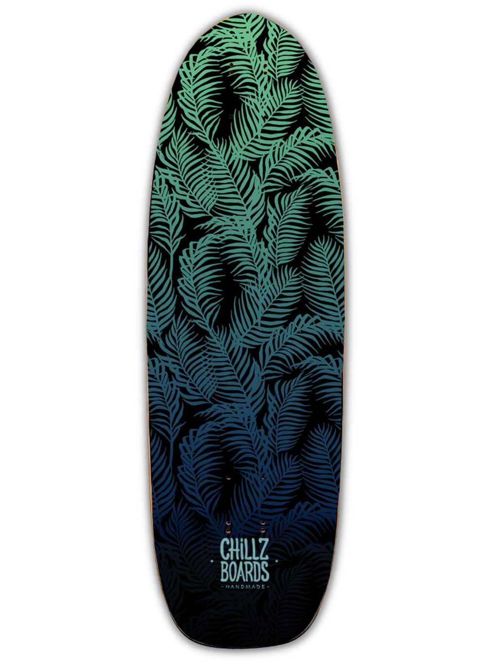 Chillz® Fern Flow Surfskate - Cruiser 30,7" Bambus   