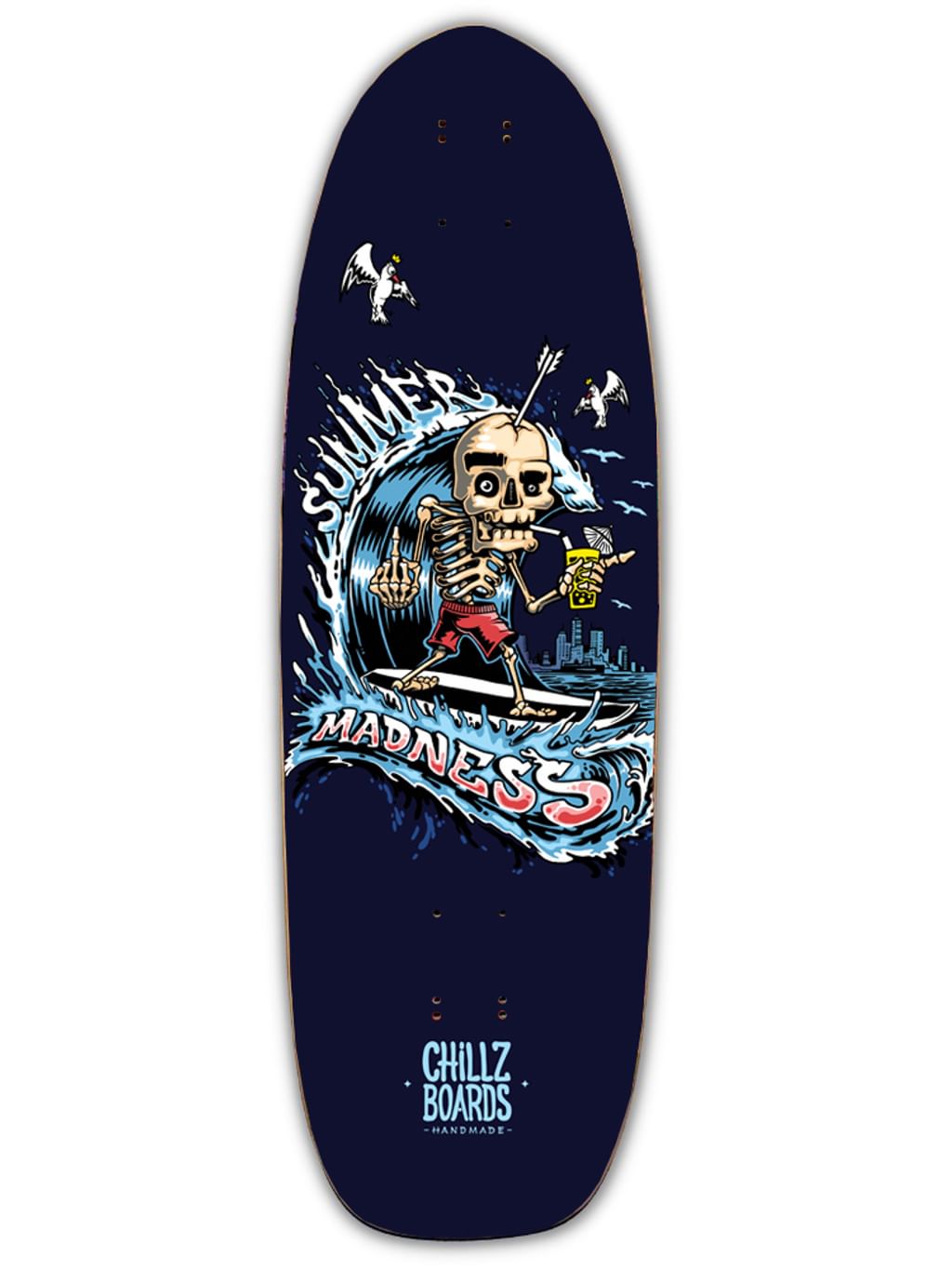 Chillz® Madness Surfskate - Cruiser 30,7"   